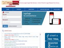 Tablet Screenshot of legaleagleweb.com